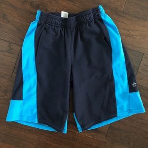 C9 by Champion black / blue basketball gym shorts